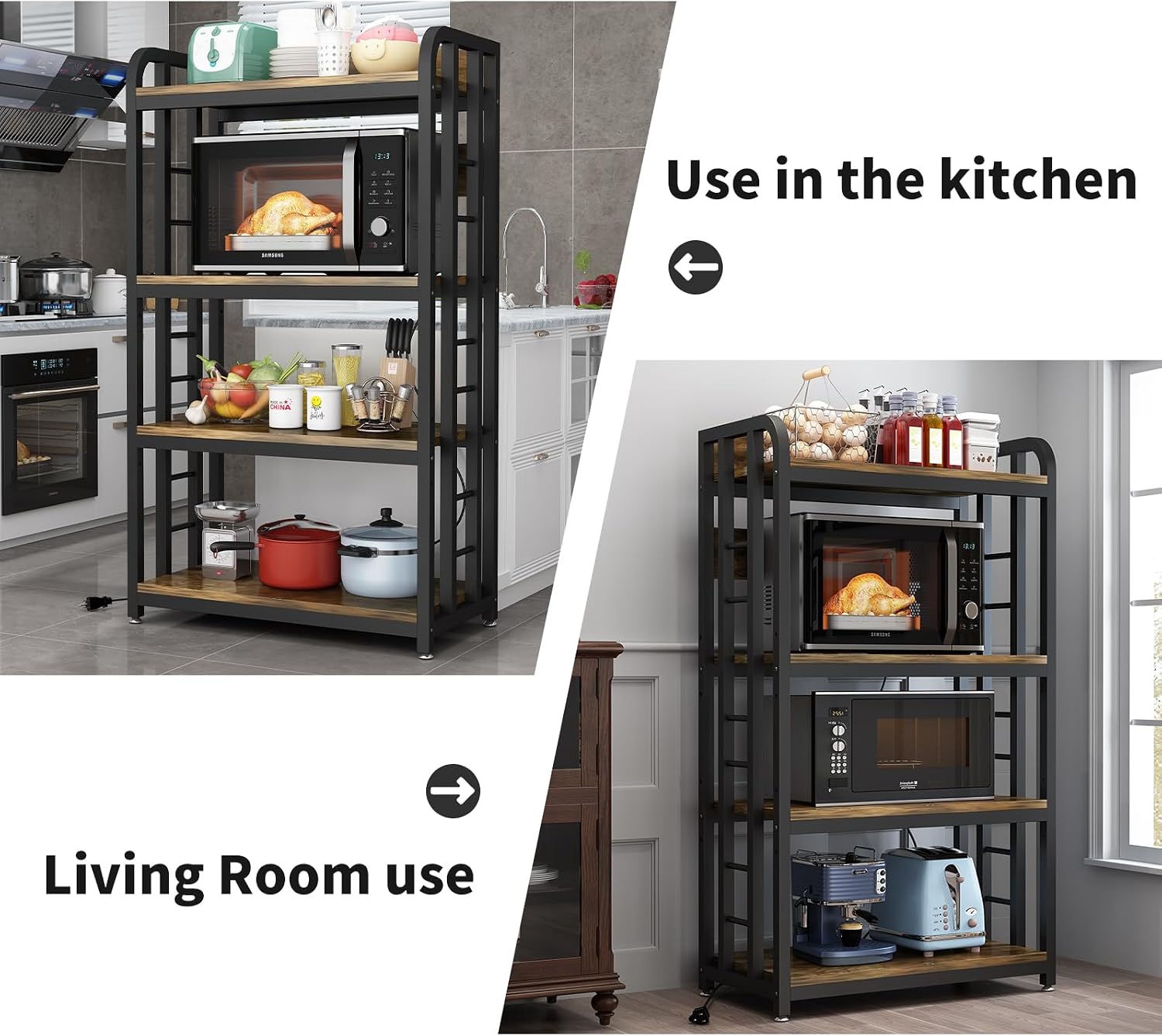 Étagère de cuisine à 4 niveaux - Kitchen Appliances Countertop avis et prix