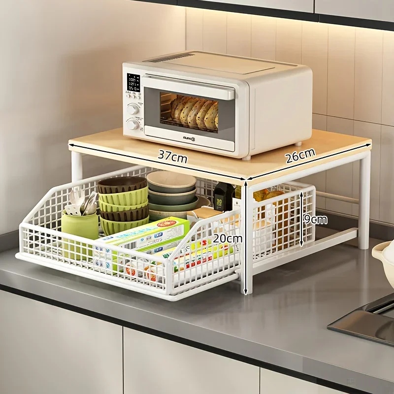 Étagère moderne pour micro-ond - Kitchen Appliances Countertop avis et prix